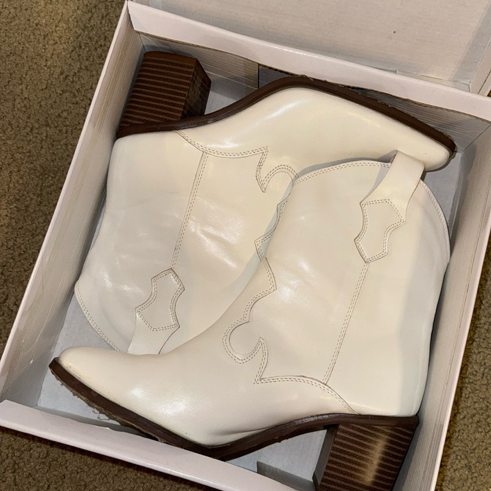 White boots